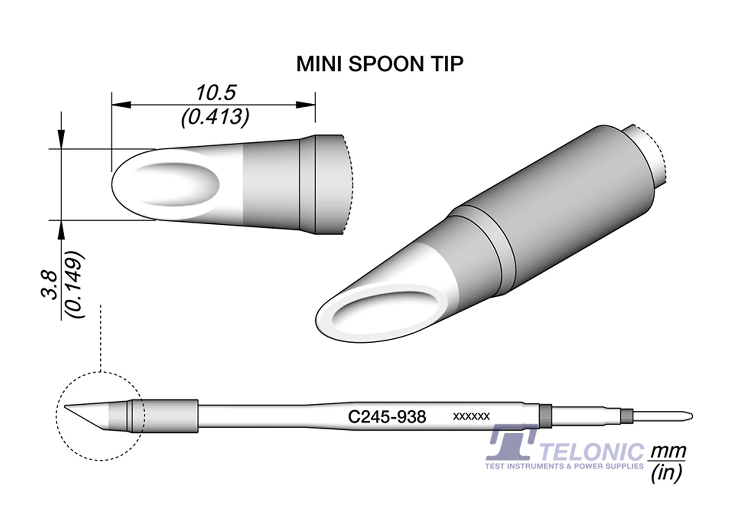 JBC C245938 Spoon Cartridge