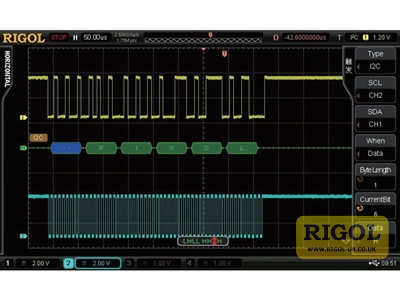Rigol SD-I2C/SPI-DS6000 I2C/SPI Decoding Licence