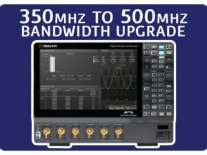 Siglent SDS5000HD-6BW3T5 350 MHz to 500 MHz bandwidth upgrade
