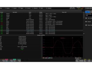 Siglent SDS7000A-CT-DDR DDR2/DDR3 compliance test