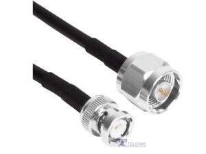 NM-BNCM/75/RG58 N-Male to BNC-Male, 75cm 50Ω RF Cable