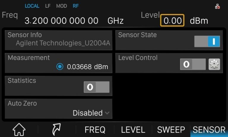 Power output display using USB power