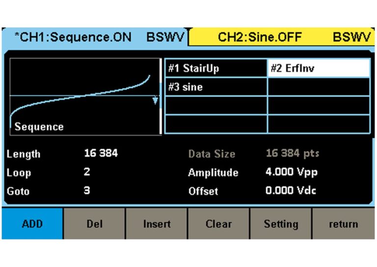 Sequence playback function