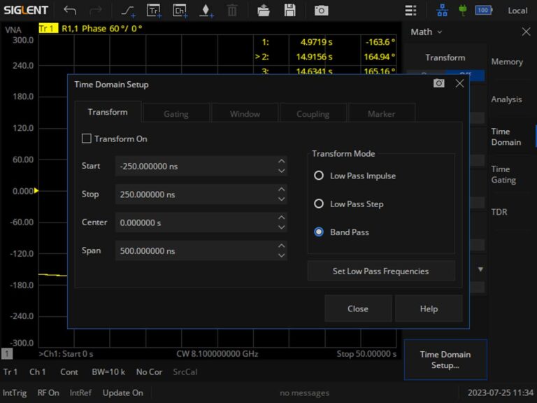 Time Domain Analysis (SHN900-TDA)