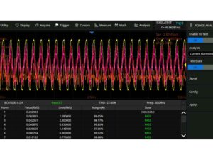Siglent SDS800XHD-PA Power Analysis Software
