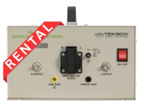 Rental: TEKBOX TBL5008-2B 50µH Single Phase AC Line Impedance Stabilisation Network LISN