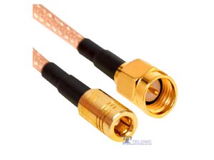 Tekbox SMAM-SMAF/100/RM141 SMA-Male to SMA-Female, 1m, 50 Ω RF Cable