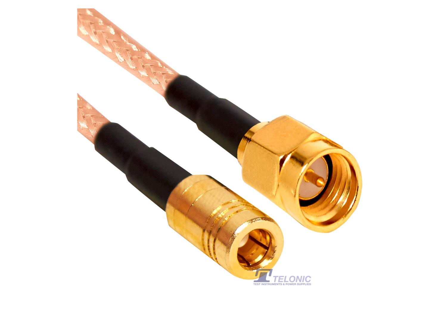 Tekbox SMAM-SMAF/50/RM141 SMA-Male to SMA-Female, 50cm, 50 Ω RF Cable