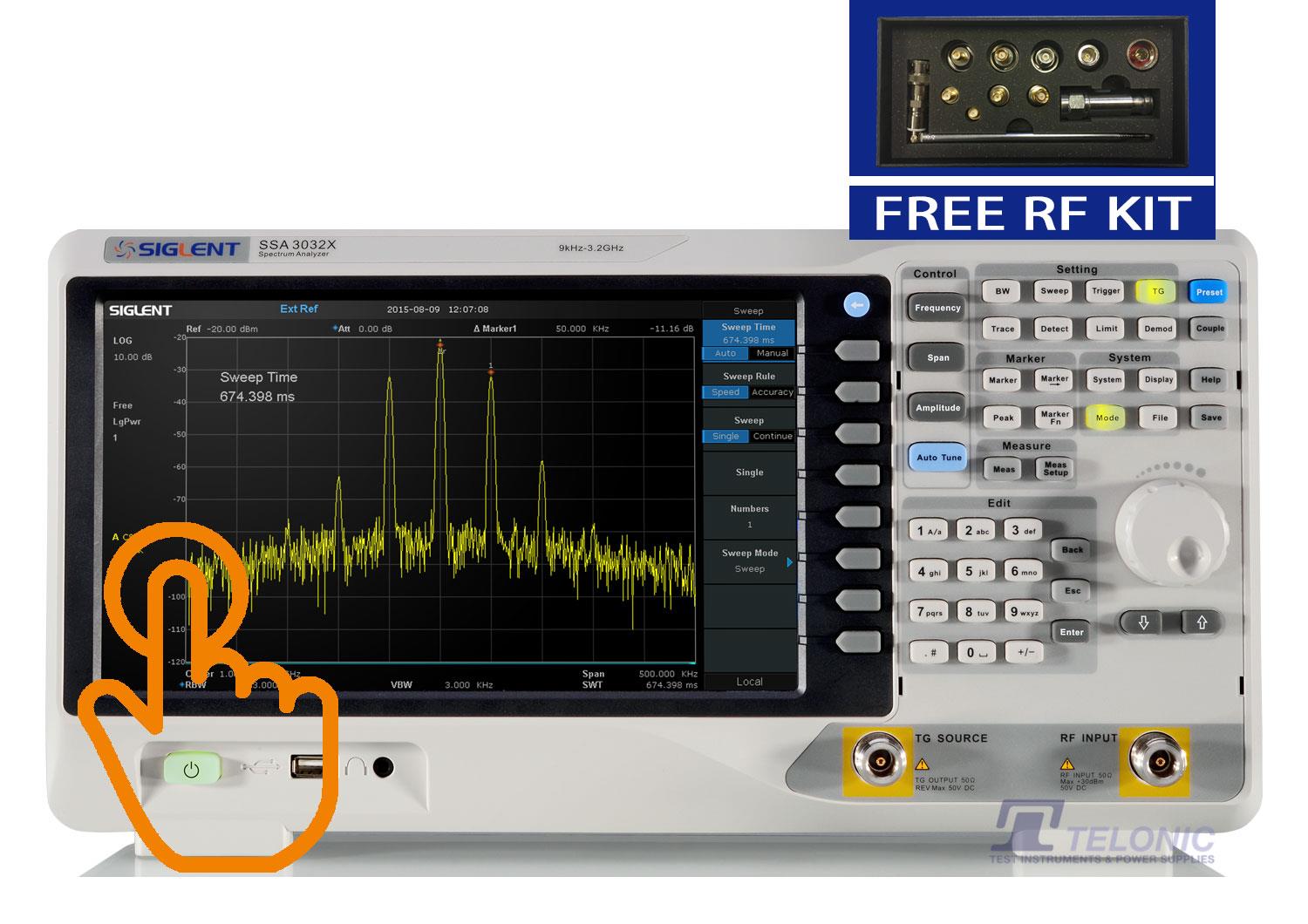 SSA3032X Plus Touch RF Telonic
