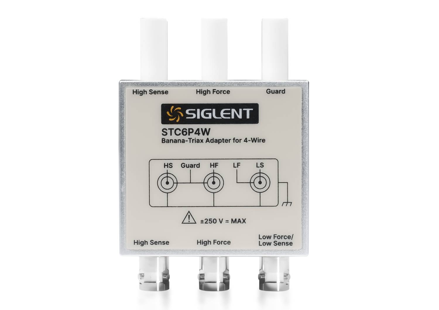 Siglent STC6P4W Banana-Triax Adapter for SMM3000X