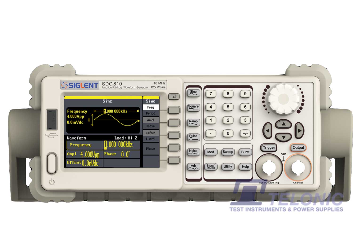 Siglent SDG800 Function Generator Front