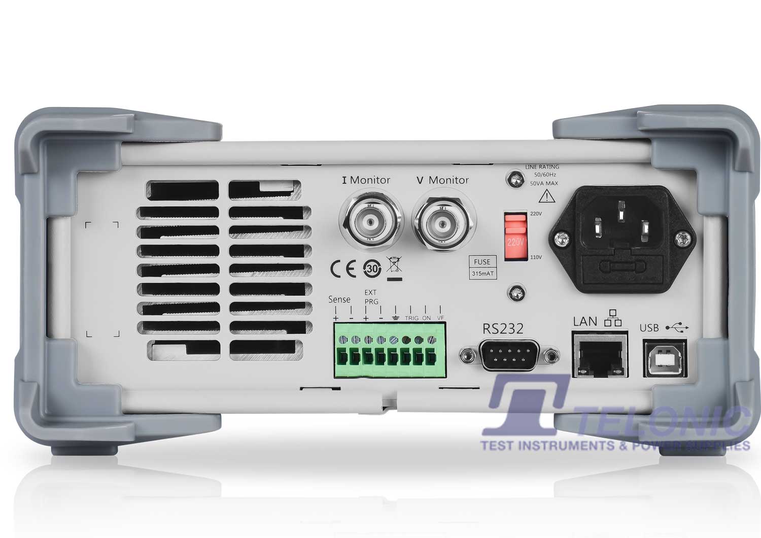 Siglent SDL1000X E Electronic Load Rear