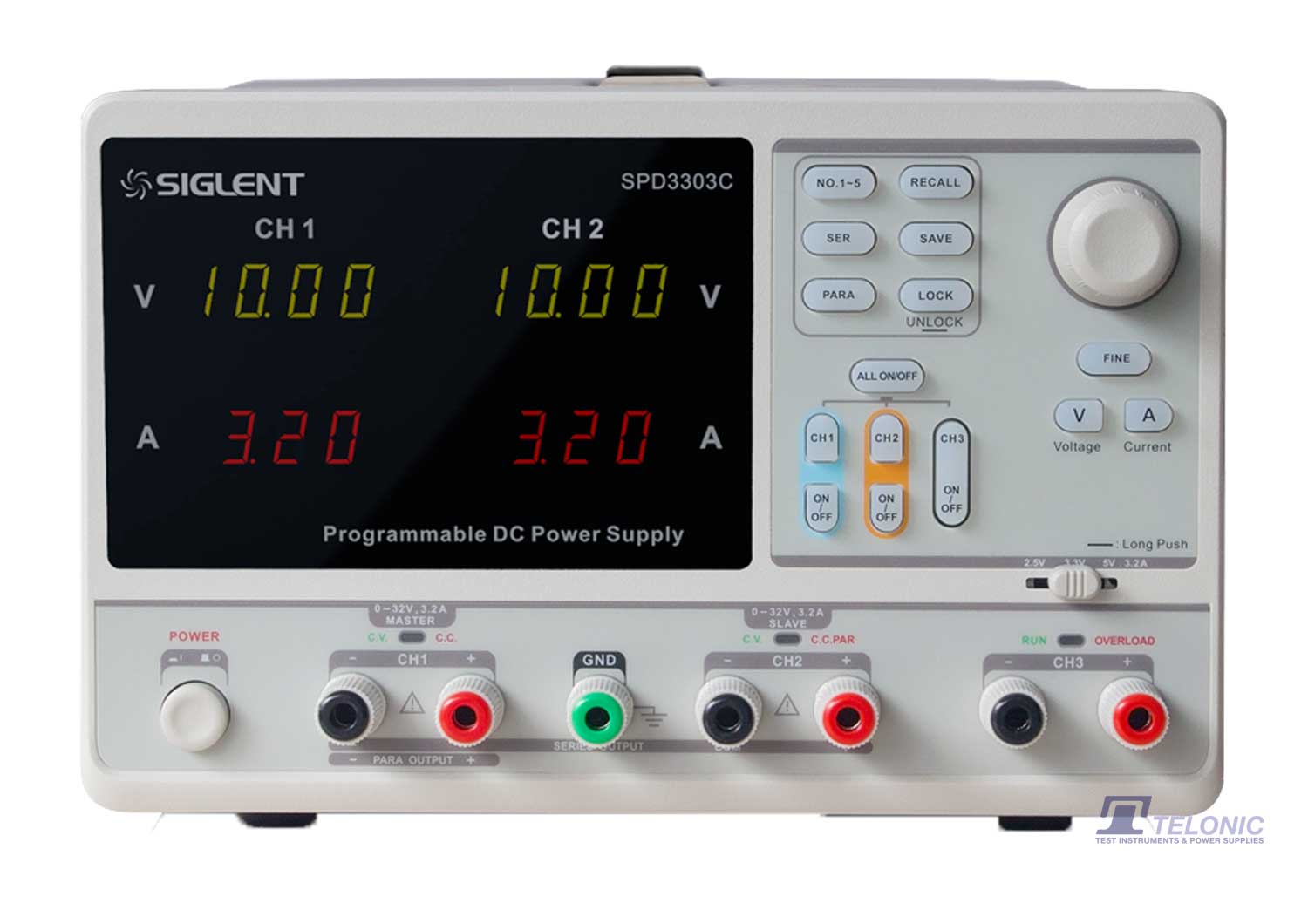 Telonic SPD3303C Front