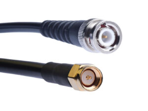 Tekbox BNCM-SMAM/35/RG223 BNC-Male to SMA-Male, 35cm, 50 Ω RF Cable