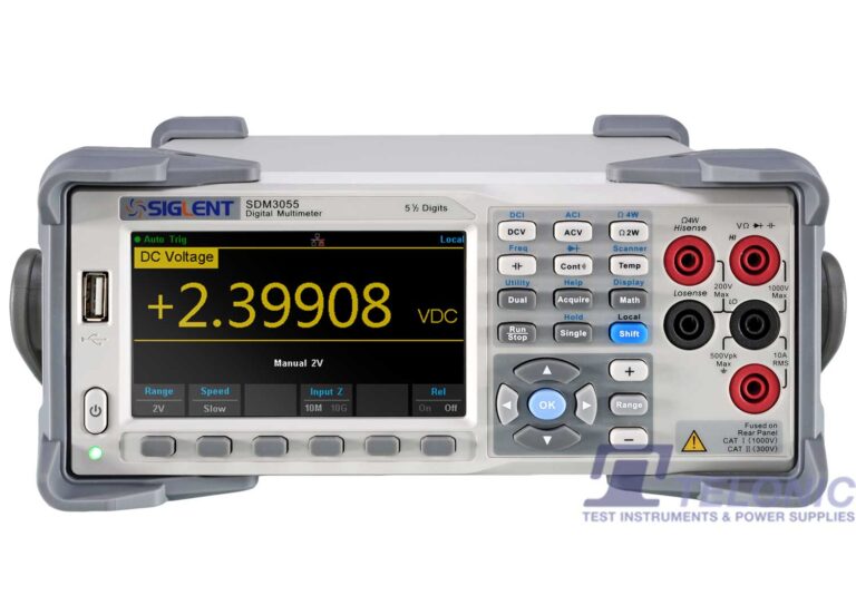Siglent SDM3055 Multimeter front