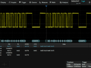 Image of Siglent flexray trigger and decode licence