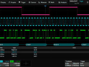 Image of Siglent i2s trigger and decode licence