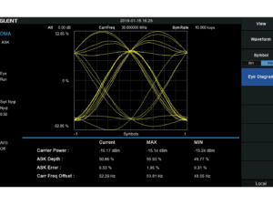 Image of Siglent modulation alalysis options