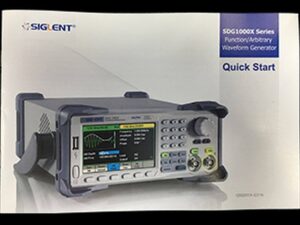 Image of Siglent sdg1000x manual