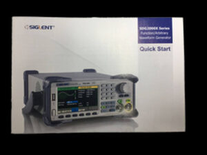 Image of Siglent sdg2000x manual