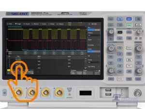 Image of Siglent sds2204x plus touch telonic