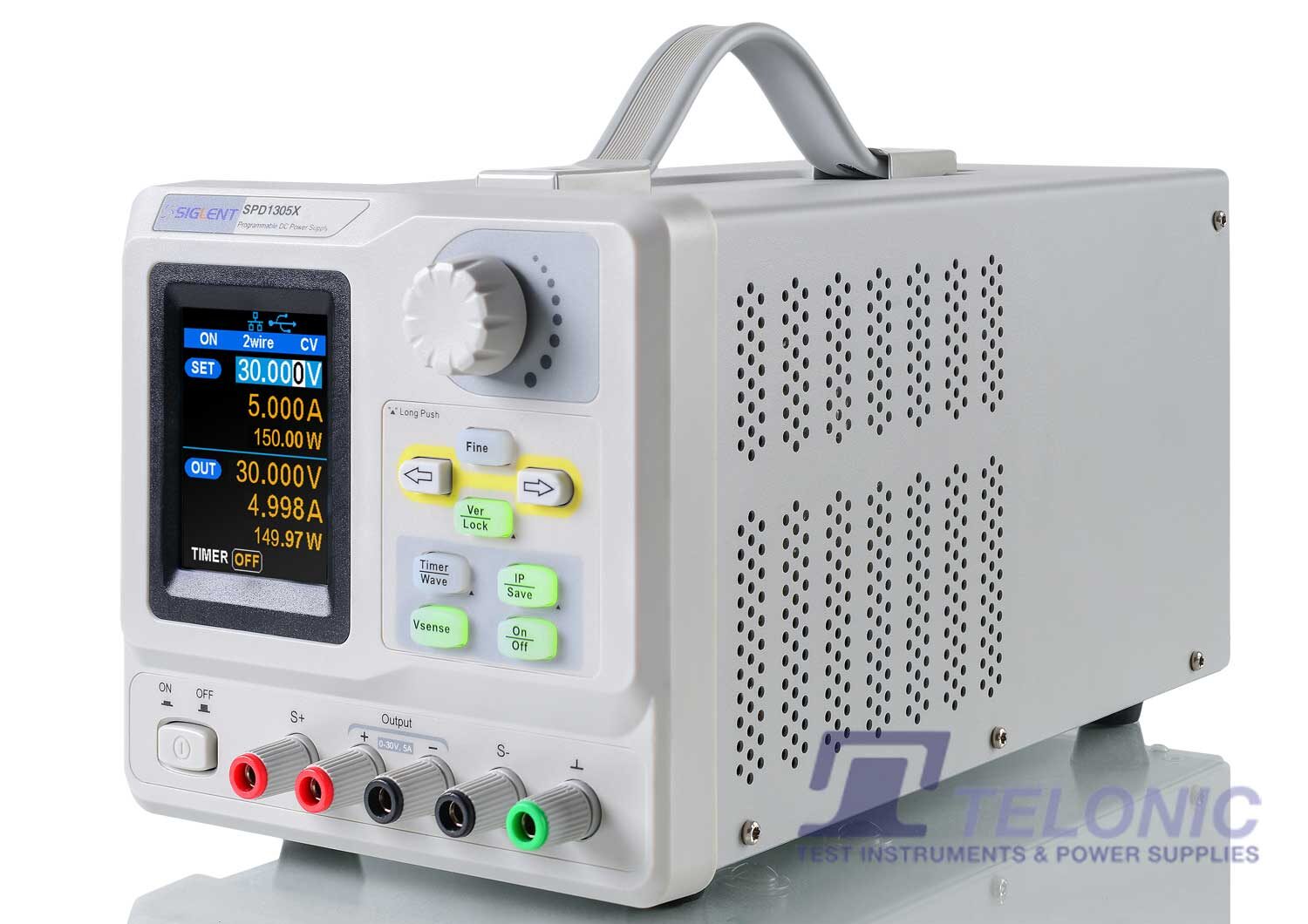 Image of Siglent spd1305x power supply left