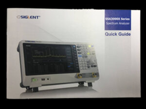 Image of Siglent ssa3000x manual