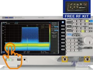 Image of Siglent ssa3000x r front telonic
