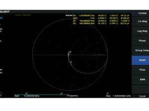Image of Siglent vector network analysis