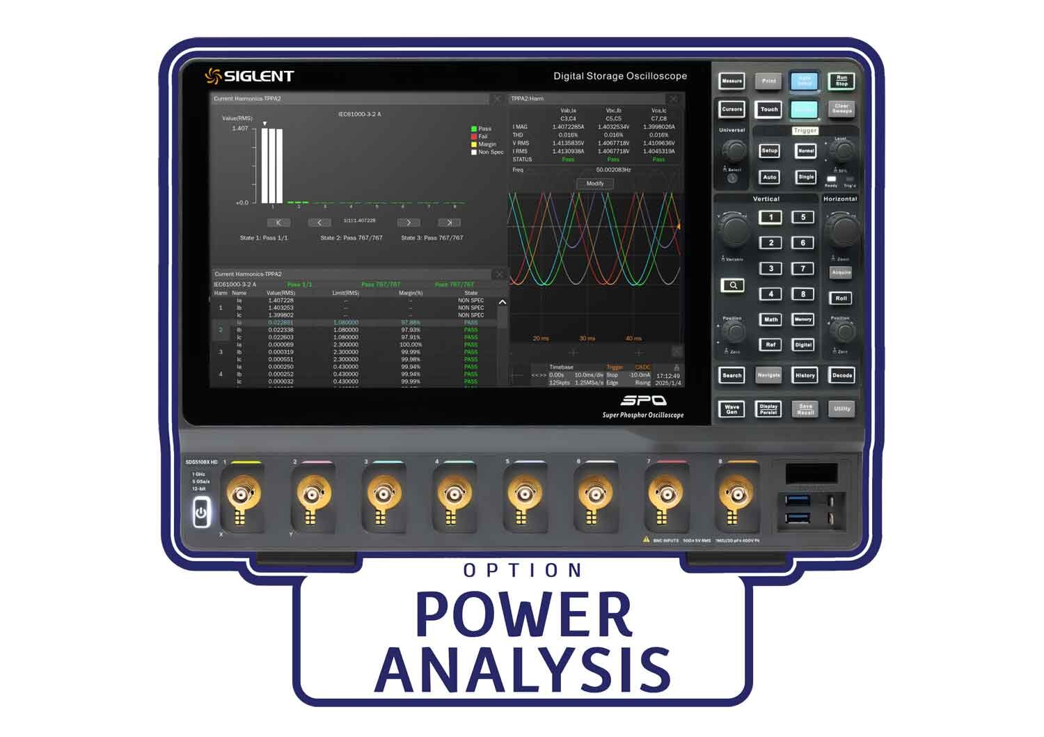 Siglent SDS5000HD-PA Power Analysis Software Licence