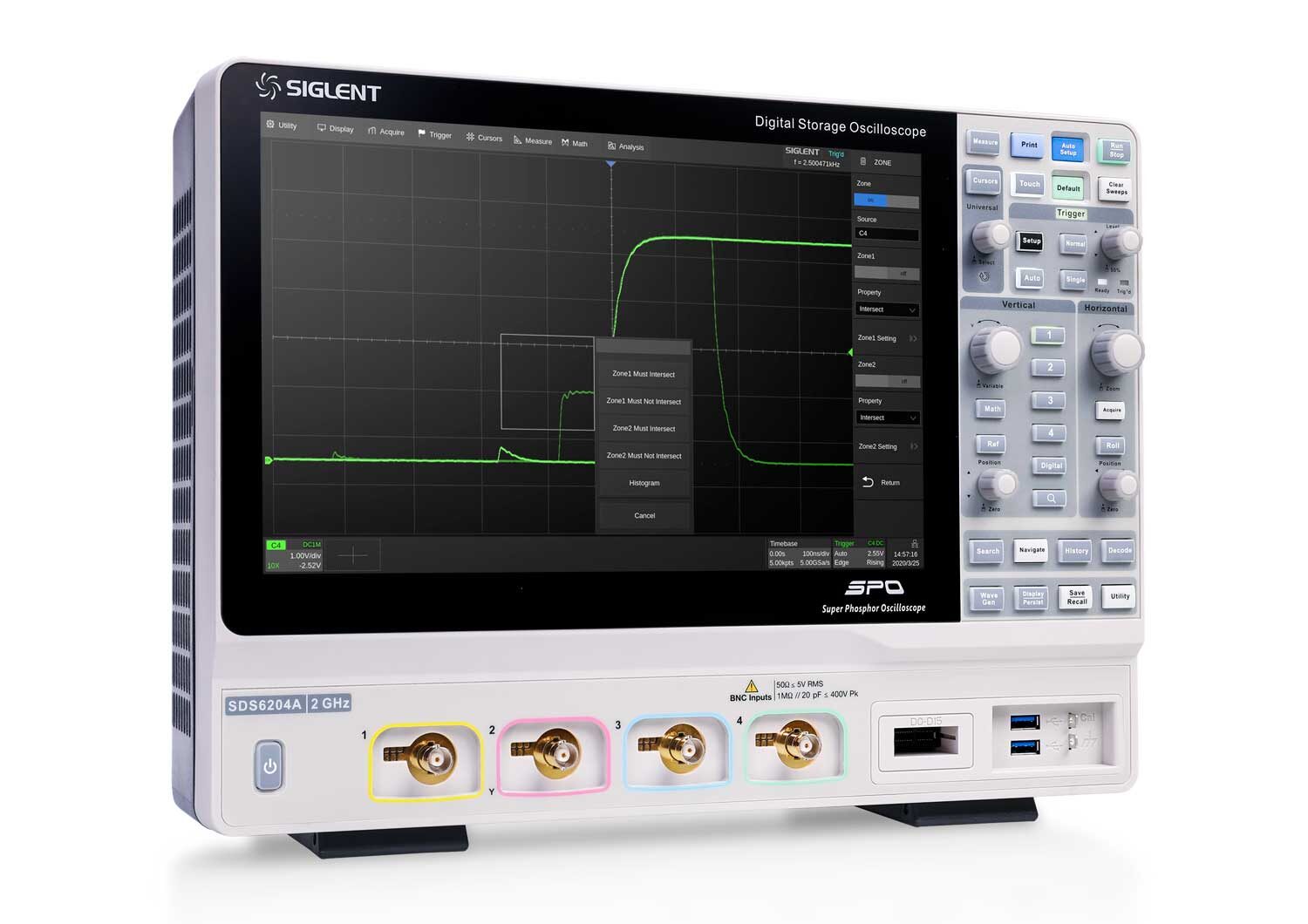 Image of Siglent sds6000a langle telonic