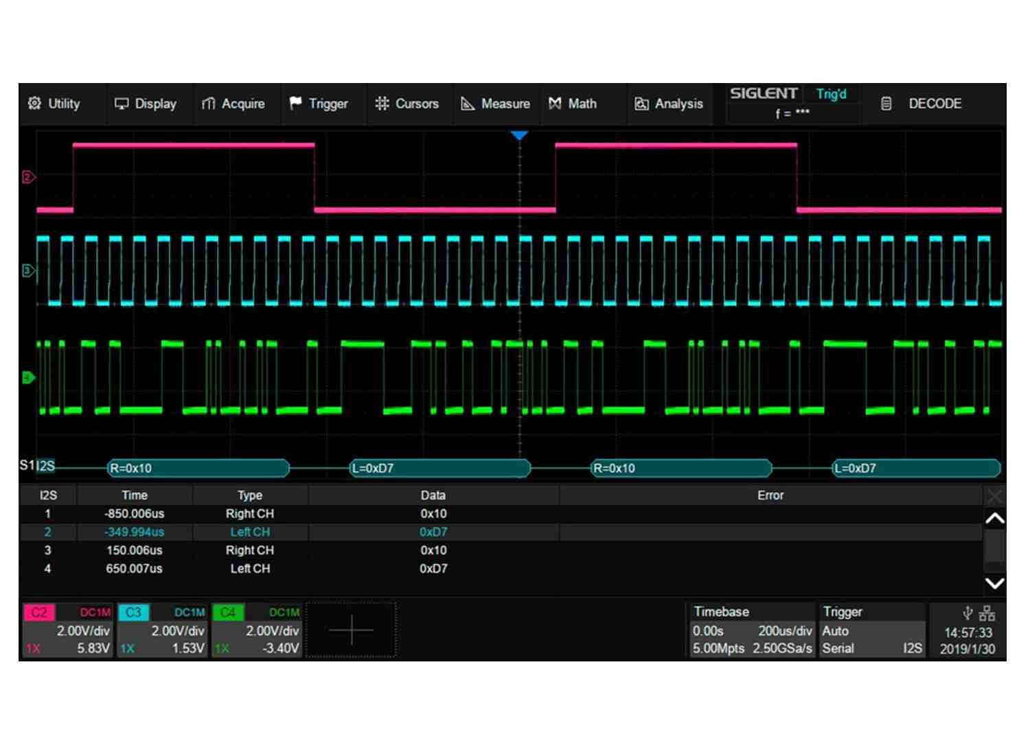 Siglent SDS2000HD-I2S