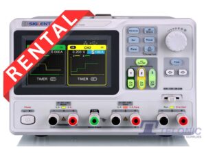 Image of Siglent spd3303x e power supply front