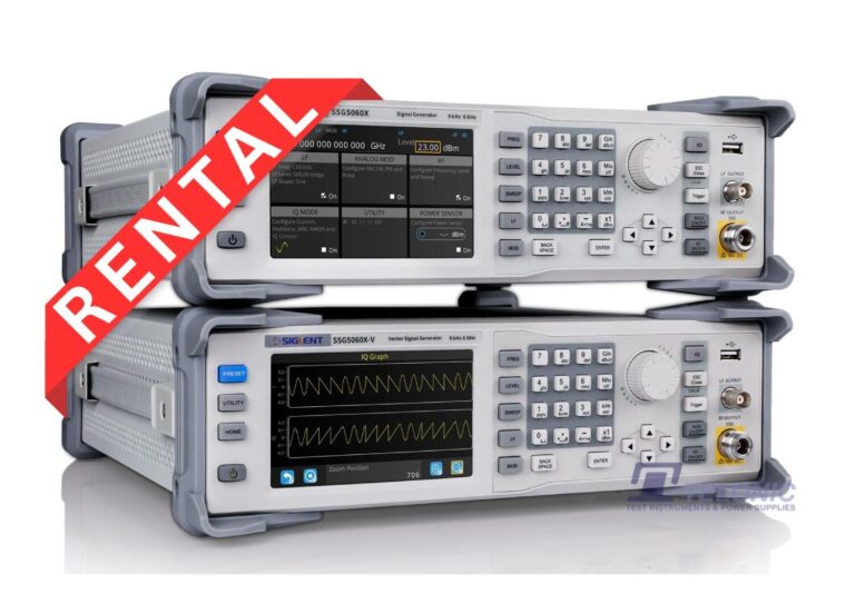 Image of Siglent ssg5000x v front rf signal generator telonic