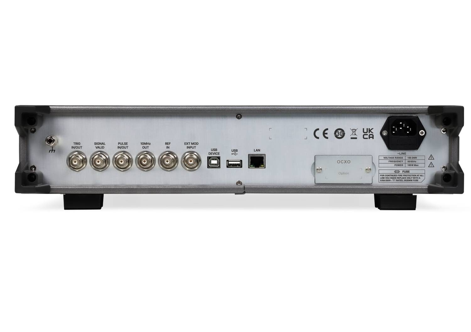 Image of Siglent ssg6000a rear telonic uk