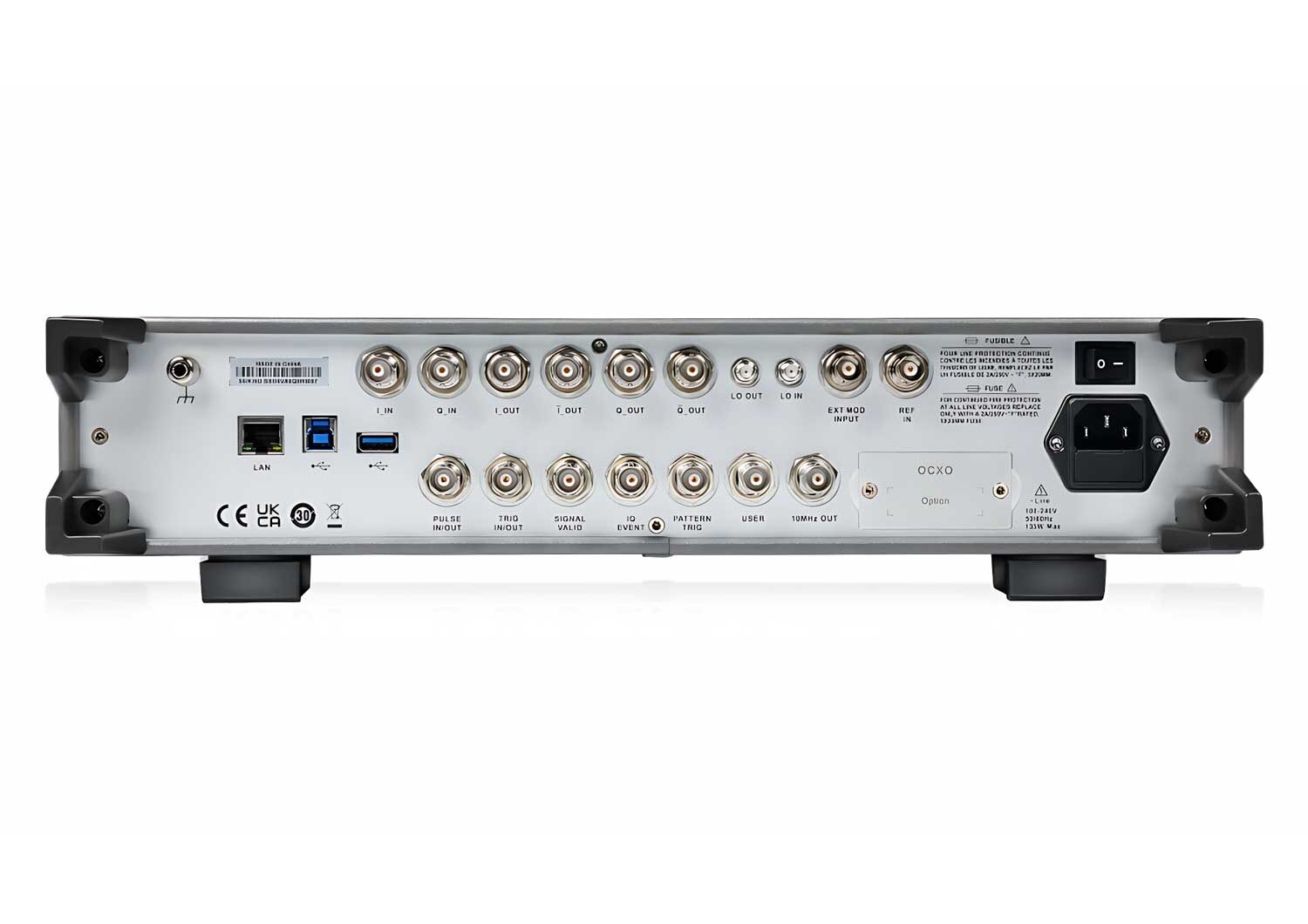 Image of Siglent ssg6082a v back telonic uk
