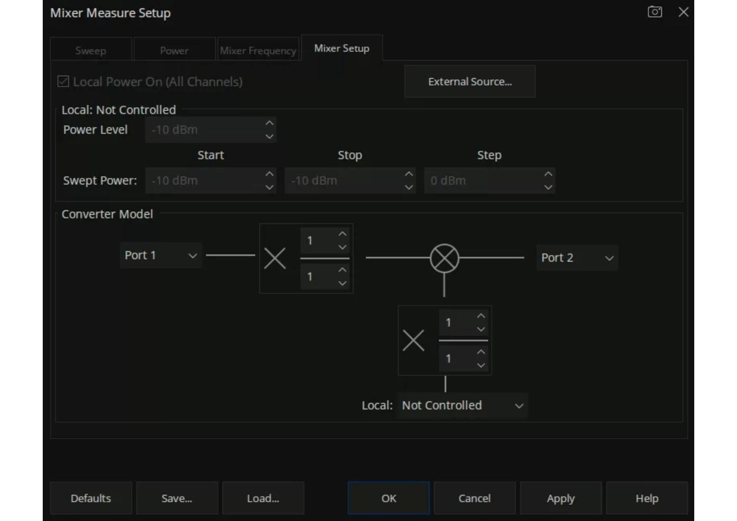 Siglent SNA5000-SMM Scalar Mixer Measurement Software Option