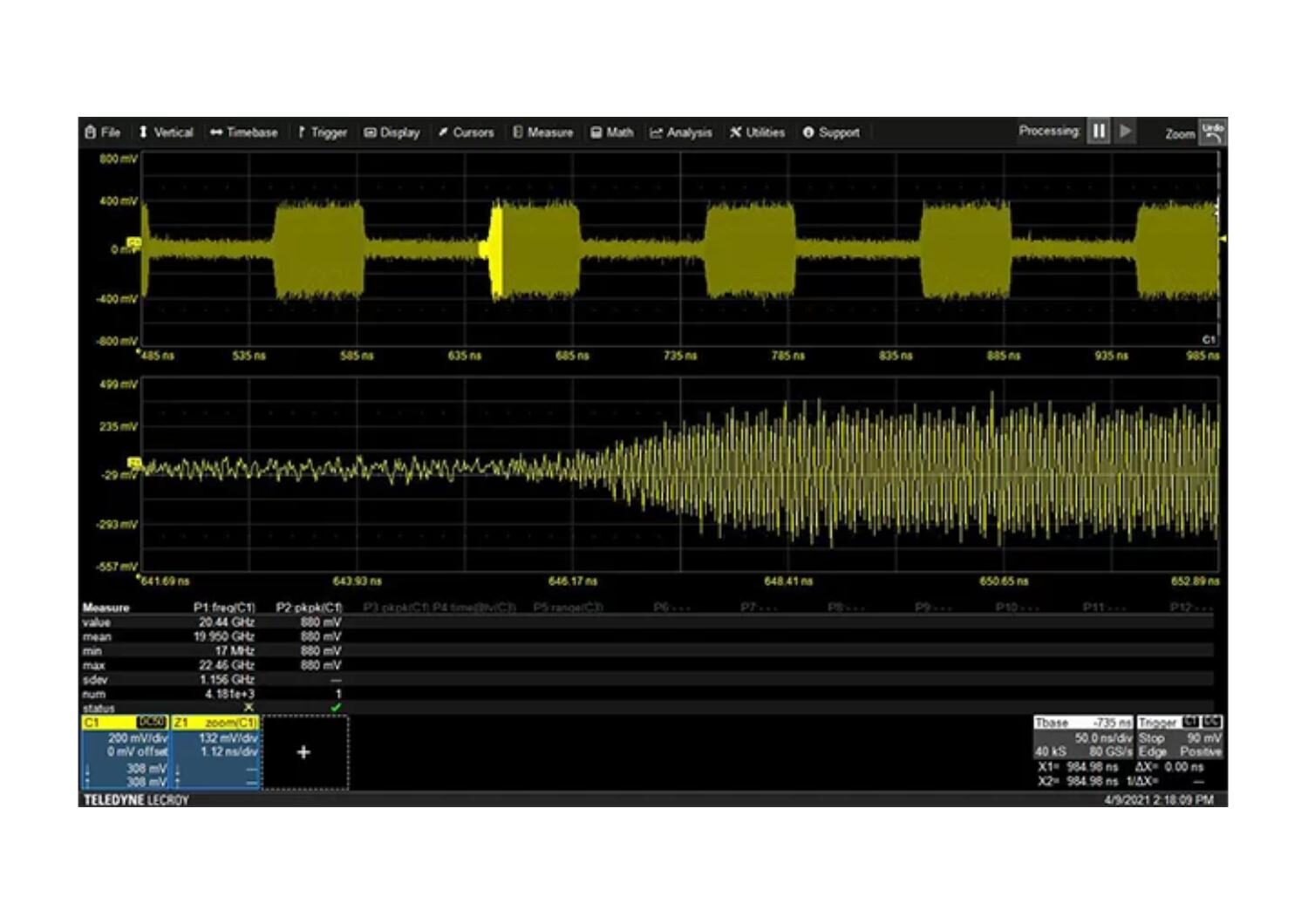 Siglent SSG5080A-PT Pulse Train Generator Activation License